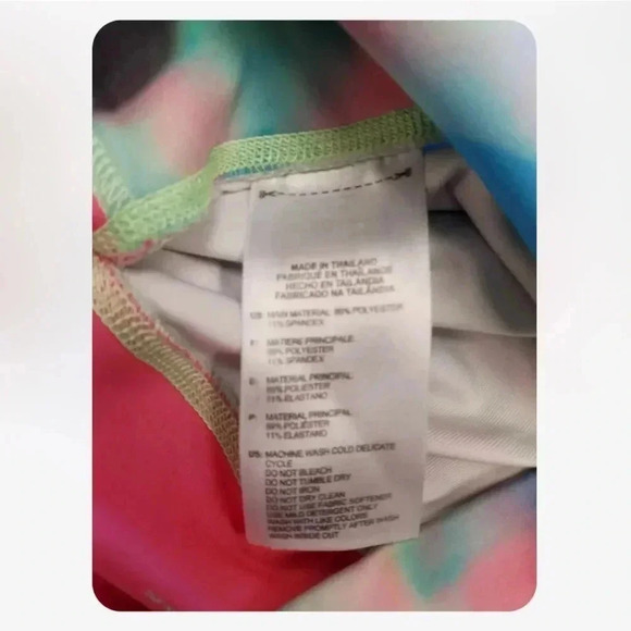 Adidas Multicoloured Capri  Tights Size XS - Picture 7 of 7